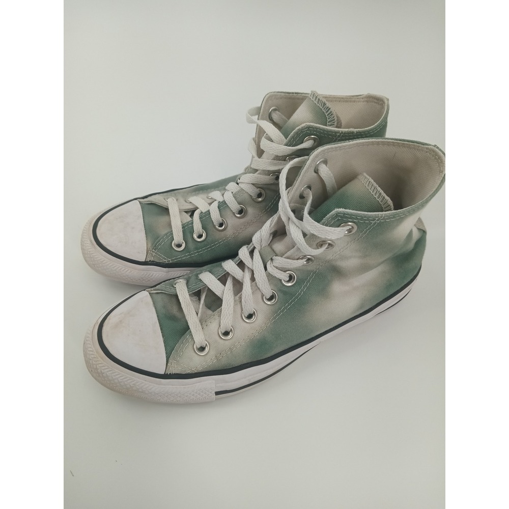 Converse Chuck Taylor All Star High Top Green Tie Dye 572563F M 8.5 W 10.5